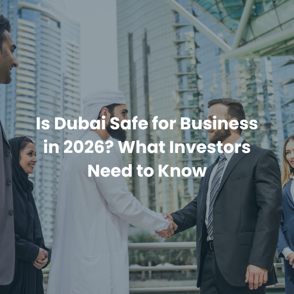 Dubai business man representing business opportunities, investment growth, company formation, and economic resilience in 2026.
