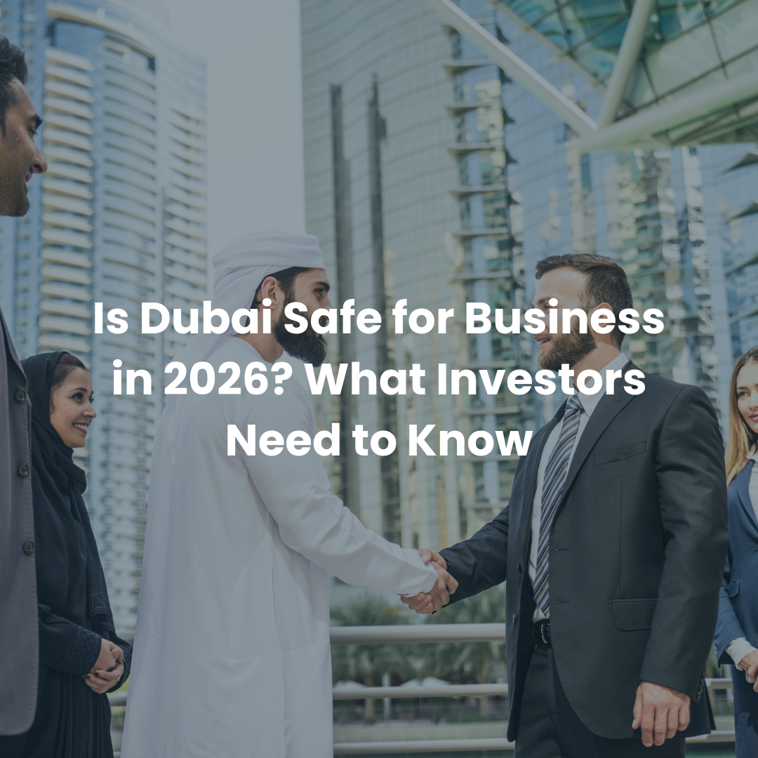 Dubai business man representing business opportunities, investment growth, company formation, and economic resilience in 2026.