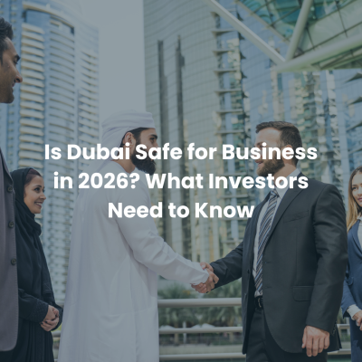 Dubai business man representing business opportunities, investment growth, company formation, and economic resilience in 2026.